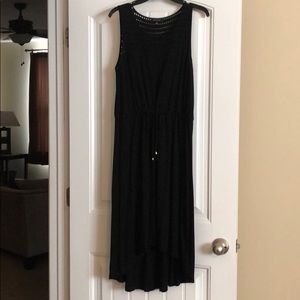 Cutout asymmetrical dress